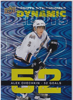 2024-25 Tim Hortons Collector's Series Alex Ovechkin Dynamic Debuts DD-3
