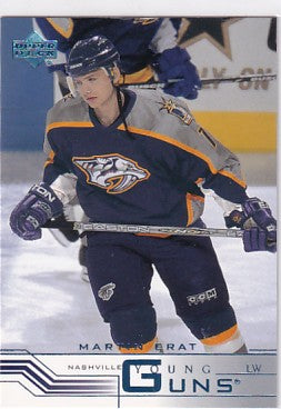 2002-03 Upper Deck Martin Erat Young Guns #430