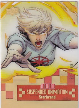 2022-23 Marvel Annual Starbrand Suspended Animation 117/699 14 Of 20