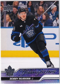 2023-24 Upper Deck Series Two Bobby McMann Young Guns #479