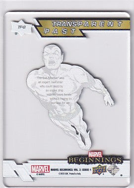 2022-23 Marvel Beginnings VOL. 2 Series 1 Namor Transparent Past TP-8
