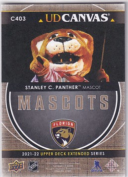 2021-22 Upper Deck Extended Series Stanley C. Panther UD Canvas C403
