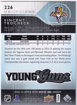2014-15 Upper Deck Series One Vincent Trocheck #226