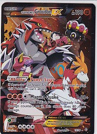 Team Magma's Groudon EX Double Crisis Ultra Rare 15