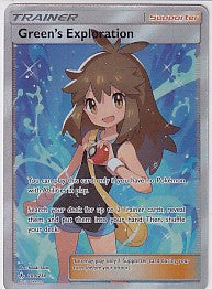 Green's Exploration (Full Art) Unbroken Bonds Ultra Rare 209/214