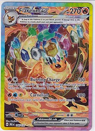 FLAREON ex  - Prismatic Evolutions  Special Illustration Rare  146/131