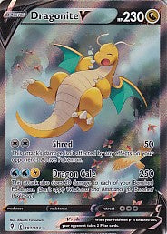 Dragonite V (Alternate Full Art) Evolving Skies Ultra Rare 192/203