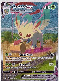 Leafeon VMAX (Alternate Art Secret) Evolving Skies Secret Rare 205/203