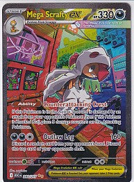 Mega Scrafty ex Ascended Heroes Special Illustration Rare 285/217