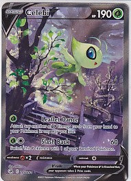 Celebi V (Alternate Full Art) Fusion Strike Ultra Rare 245/264
