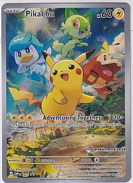 Pikachu (Pokemon Center Exclusive) Scarlet & Violet Promo Promo 027