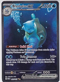 Blastoise ex SV: 151 Special Illustration Rare 200/165