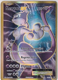 *HP* Mewtwo EX Evolutions Full Art 103/108
