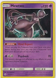 Mewtwo Cosmos Holo Costco Exclusive 75/214 Pokemon Card