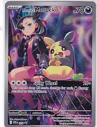 Marnie's Morpeko Holo Rare - Scarlet & Violet Promo 206 Pokemon Card