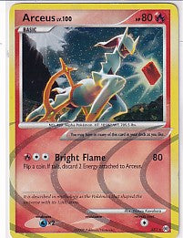 *LP* Arceus Holo Rare - Platinum Arceus AR3 Pokemon Card