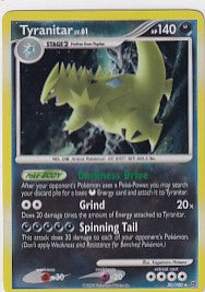 *DMG* Tyranitar Stormfront 30/100 Pokemon Card