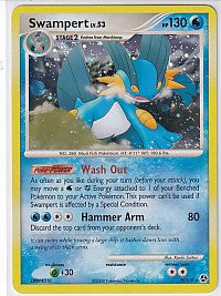 Swampert Holo Rare - Great Encounters 9/106 Pokemon Card