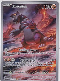 Groudon Paradox Rift Illustration Rare 199/182