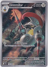 Escavalier Illustration Rare - Black Bolt 138/086 Pokemon Card