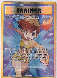 Misty's Determination Full Art Ultra Rare - Evolutions 108/108 Pokemon Card