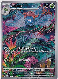 Gloom Illustration Rare - Obsidian Flames 198/197 Pokemon Card