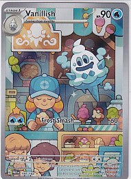 Vanillish Illustration Rare - Paradox Rift 190/182 Pokemon Card