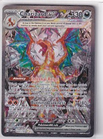 Charizard EX 223/197 Pokemon Scarlet & Violet Obsidian Flames