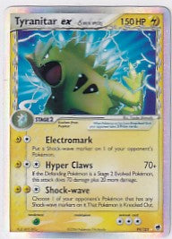 Tyranitar ex (Delta Species) 99/101 Pokemon EX Dragon Frontiers