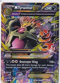 *MP* MTyranitar EX 43/98 Pokemon XY Ancient Origins