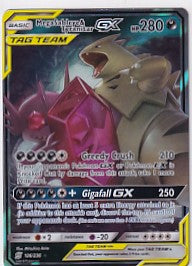 *MP* Mega Sableye & Tyranitar GX Tag Team 126/236 Pokemon Sun & Moon Unified Minds