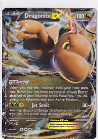 *LP* Dragonite EX 74/111 Pokemon XY Furious Fists