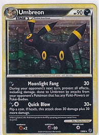*LP* Umbreon Holo Rare 10/90 Pokemon Undaunted