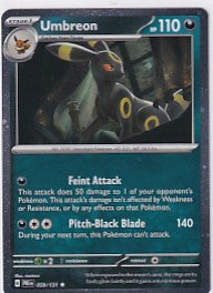 Umbreon 059/131 Cosmos Holo Pokemon Prismatic Evolutions