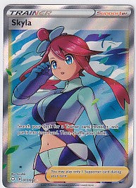 Skyla Full Art 072/072 Pokemon Sword & Shield Shining Fates