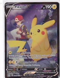 *LP* Pikachu V TG16/TG30 Pokemon Sword & Shield Lost Origin Trainer Gallery
