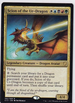 Scion Of The Ur-Dragon 192/309 Magic The Gathering Commander 2017