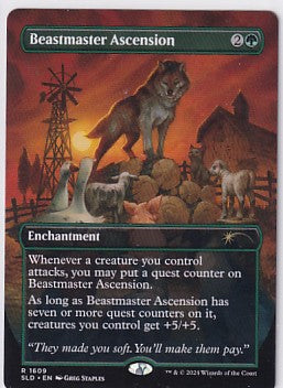 Beastmaster Ascension 1609 Magic The Gathering Secret Lair Drop Series
