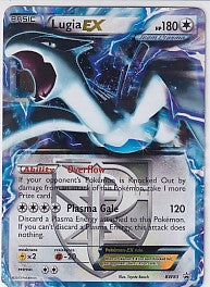 *DMG* Lugia EX Holo Rare - Black & White Promos BW83 Pokemon Card