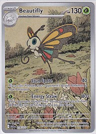 Beautifly Illustration Rare - Ascended Heroes 219/217 Pokemon Card