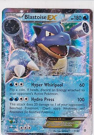 *HP* Blastoise EX Ultra Rare - Generations 17/83 Pokemon Card
