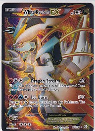 *LP* White Kyurem EX Ultra Rare - Boundaries Crossed 146/149 Pokemon Card