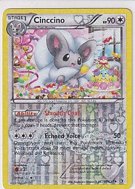 Cinccino Holofoil - Legendary Treasures Radiant Collection RC19/RC25 Pokemon Card