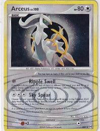 *HP* Arceus Holo Rare - Platinum Arceus AR5 Pokemon Card