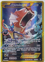 *LP* Gyarados EX Secret Rare - BREAKpoint 123/122 Pokemon Card