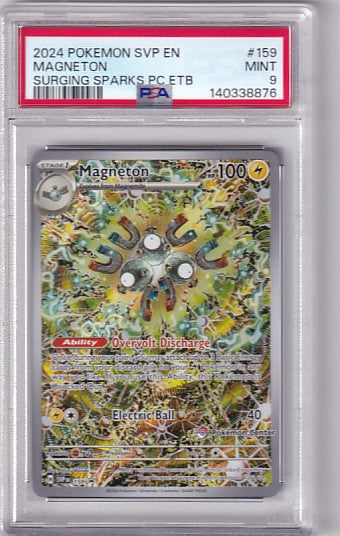 PSA 9 Magneton 159 (Pokemon Center Exclusive) Pokemon Scarlet & Violet Promo