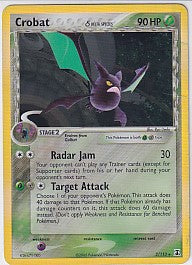 *DMG* Crobat Reverse Holo Rare - EX Delta Species 2/113 Pokemon Card