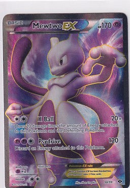 *LP* Mewtwo EX 98/99 Pokemon Black & White Next Destinies