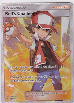 Red's Challenge 213/214 Pokemon Sun & Moon Unbroken Bonds