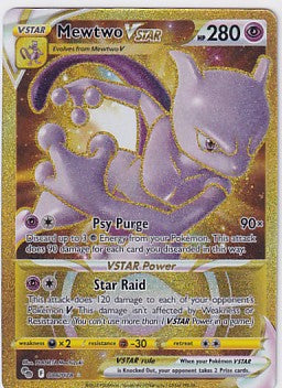 Mewtwo VSTAR 086/078 Pokemon Sword & Shield Pokemon Go (#2)